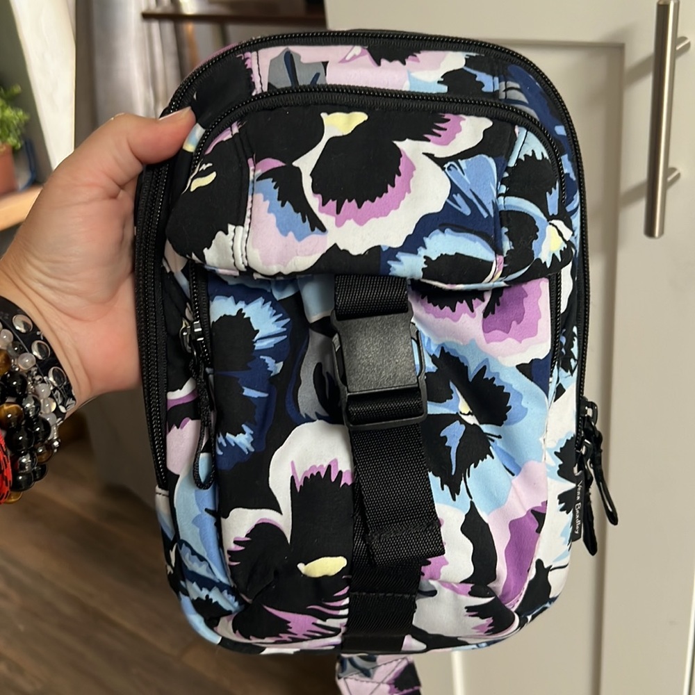 Vera Bradley Women's Cotton Utility Sling Backpack Bookbag